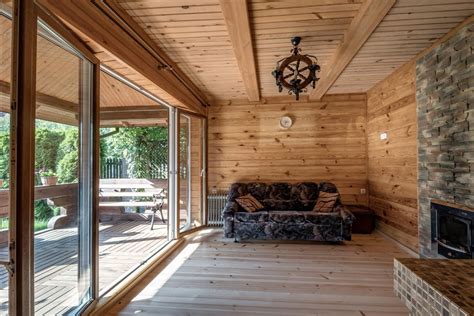 metal clad summer house|steel summer house interior.